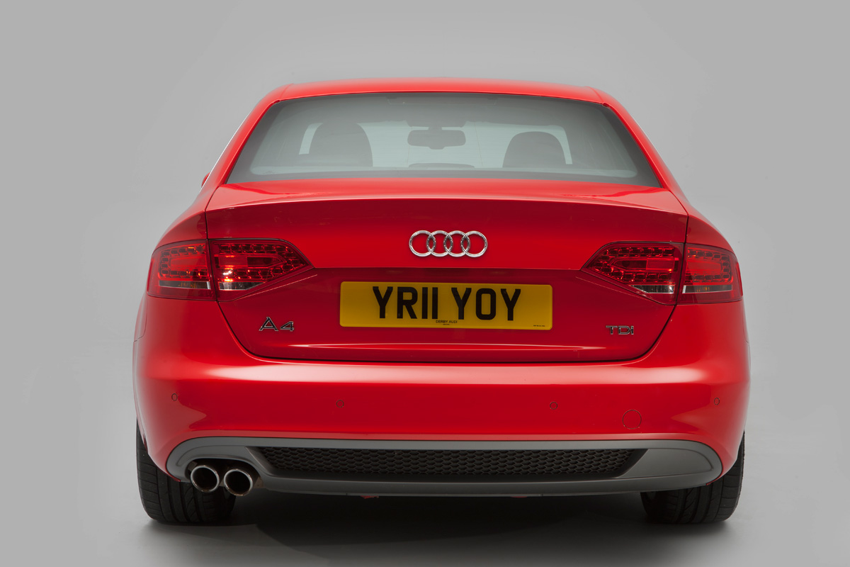 Audi A4 rear static