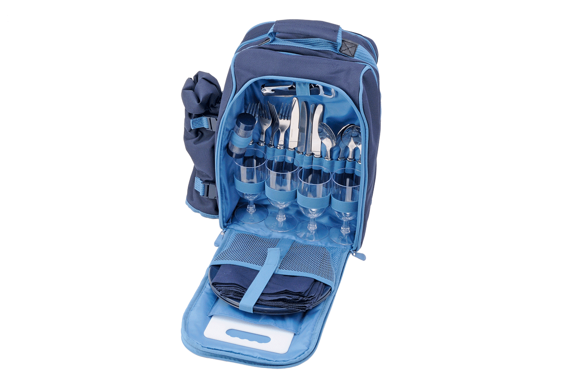 Mountain Warehouse 4 Person Picnic Set Backpack