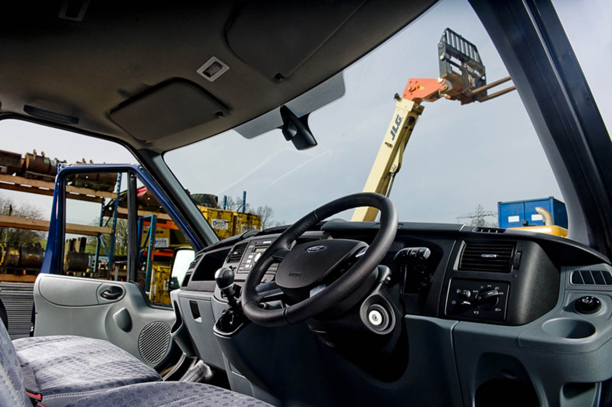 Ford Transit interior