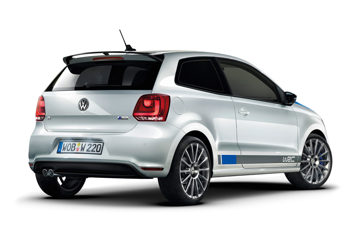 VW Polo R WRC rear