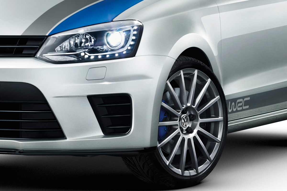 VW Polo R WRC detail