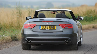 Audi A5 Cabriolet rear action