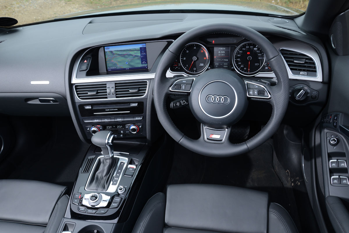 Audi A5 Cabriolet dash