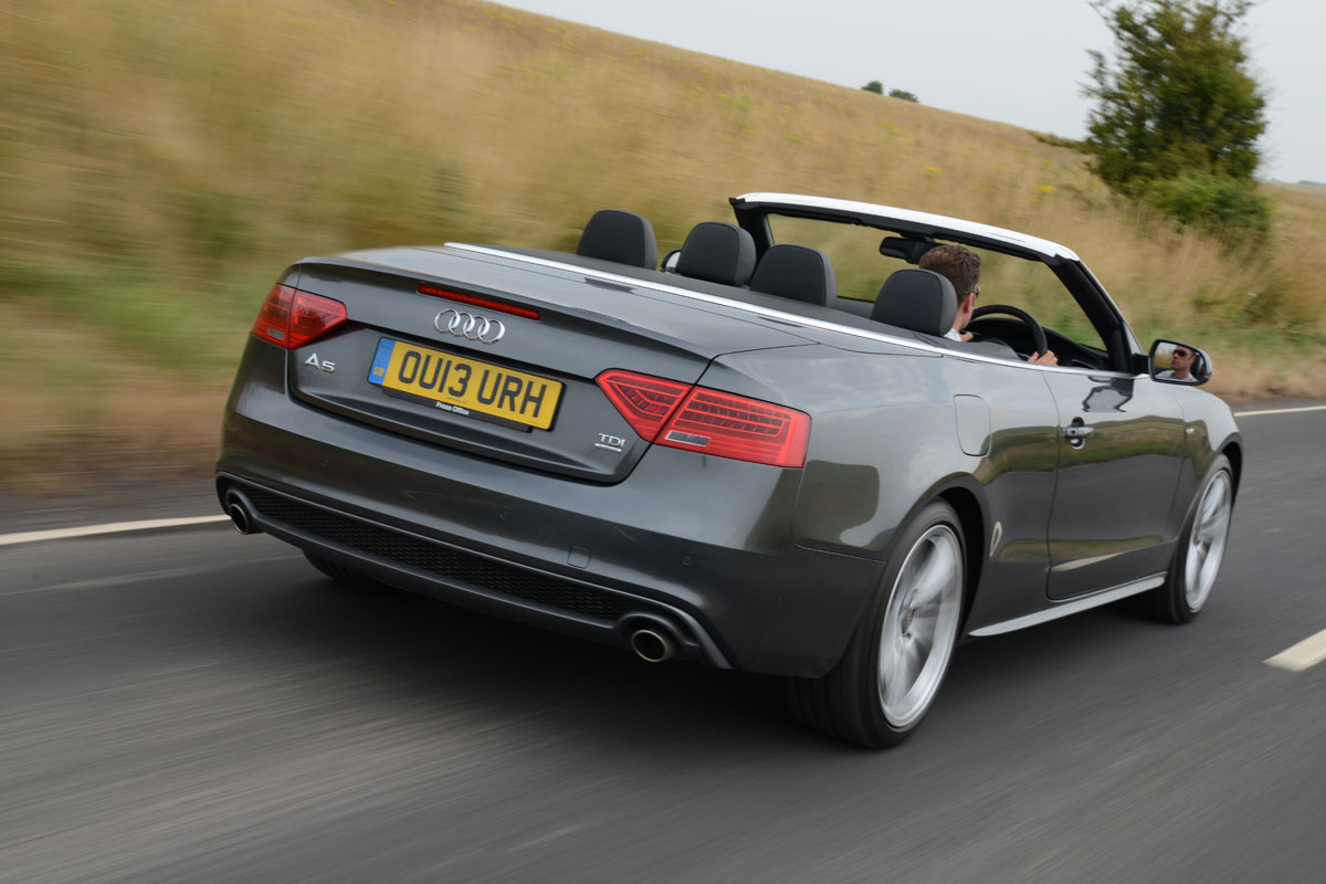 Audi A5 Cabriolet rear action