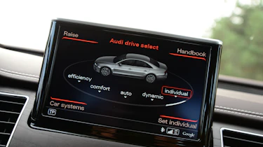 Audi A8 sat-nav