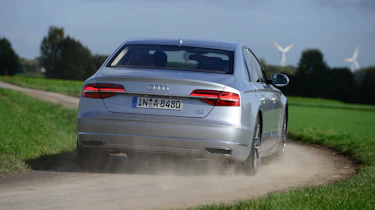 Audi A8 rear tracking