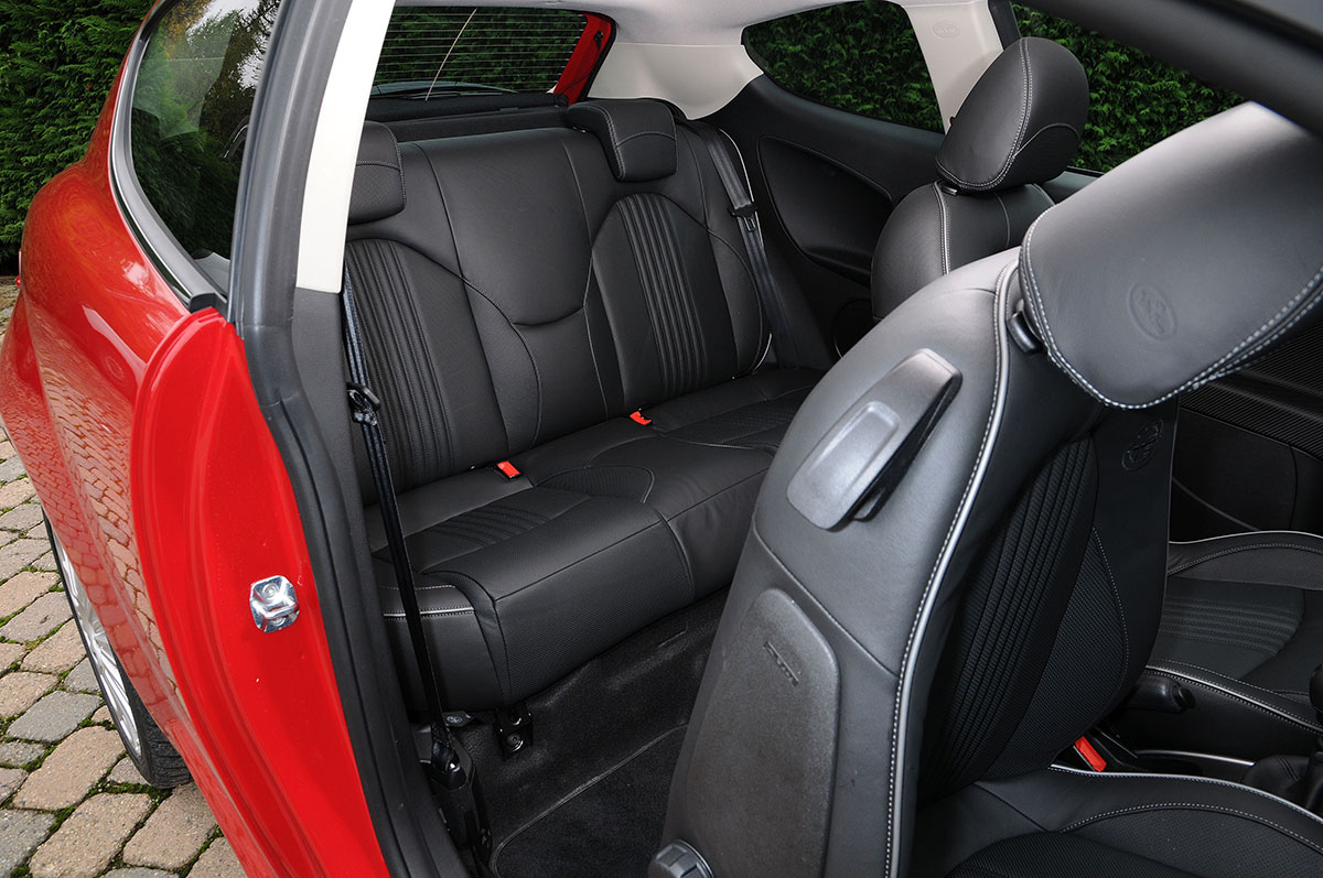 Alfa Romeo Mito Rear seats