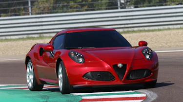 Alfa Romeo 4C action