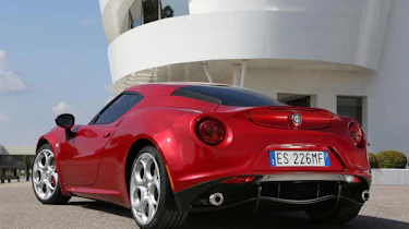 Alfa Romeo 4C rear static