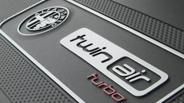 Alfa Romeo MiTo TwinAir engine badge