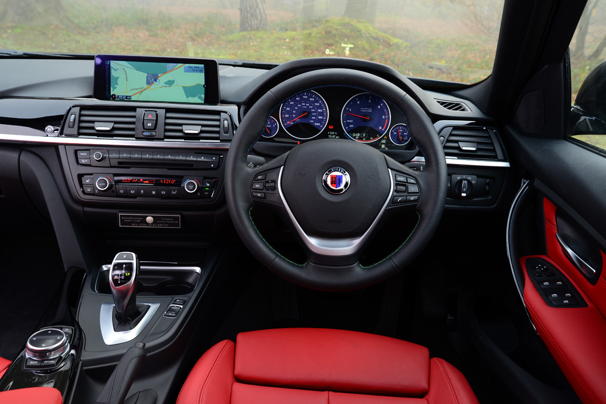 Alpina D3 interior cabin