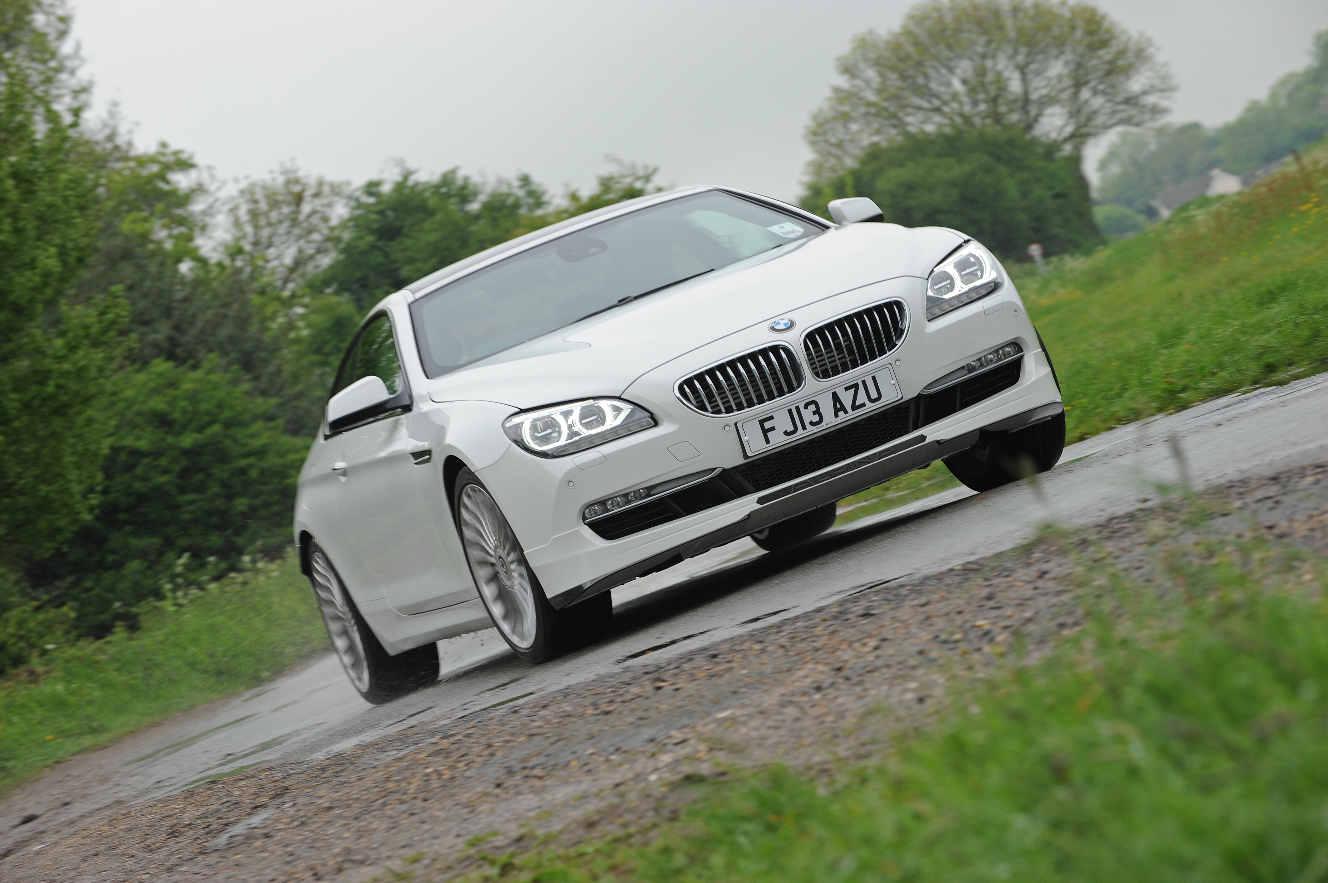 Alpina B6 Turbo in action