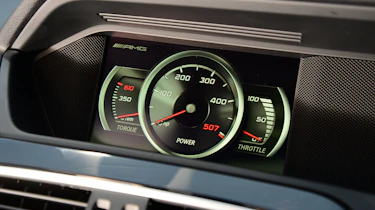 Mercedes C63 AMG dials