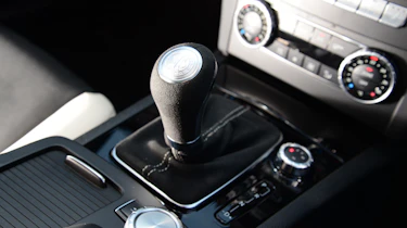 Mercedes C63 AMG gear stick