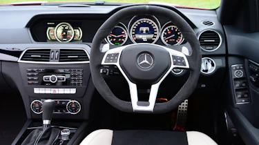 Mercedes C63 AMG interior