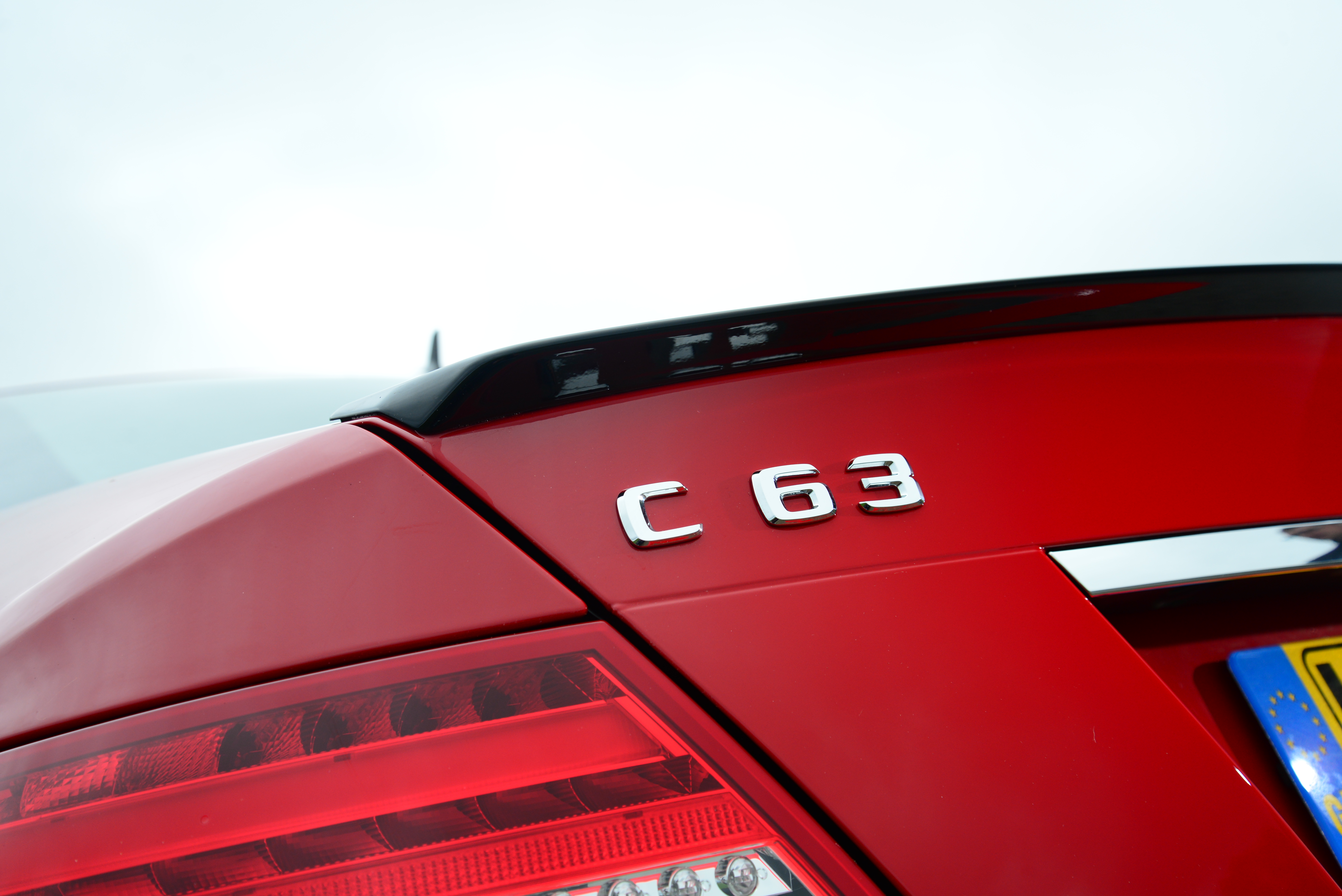Mercedes C63 AMG taillights