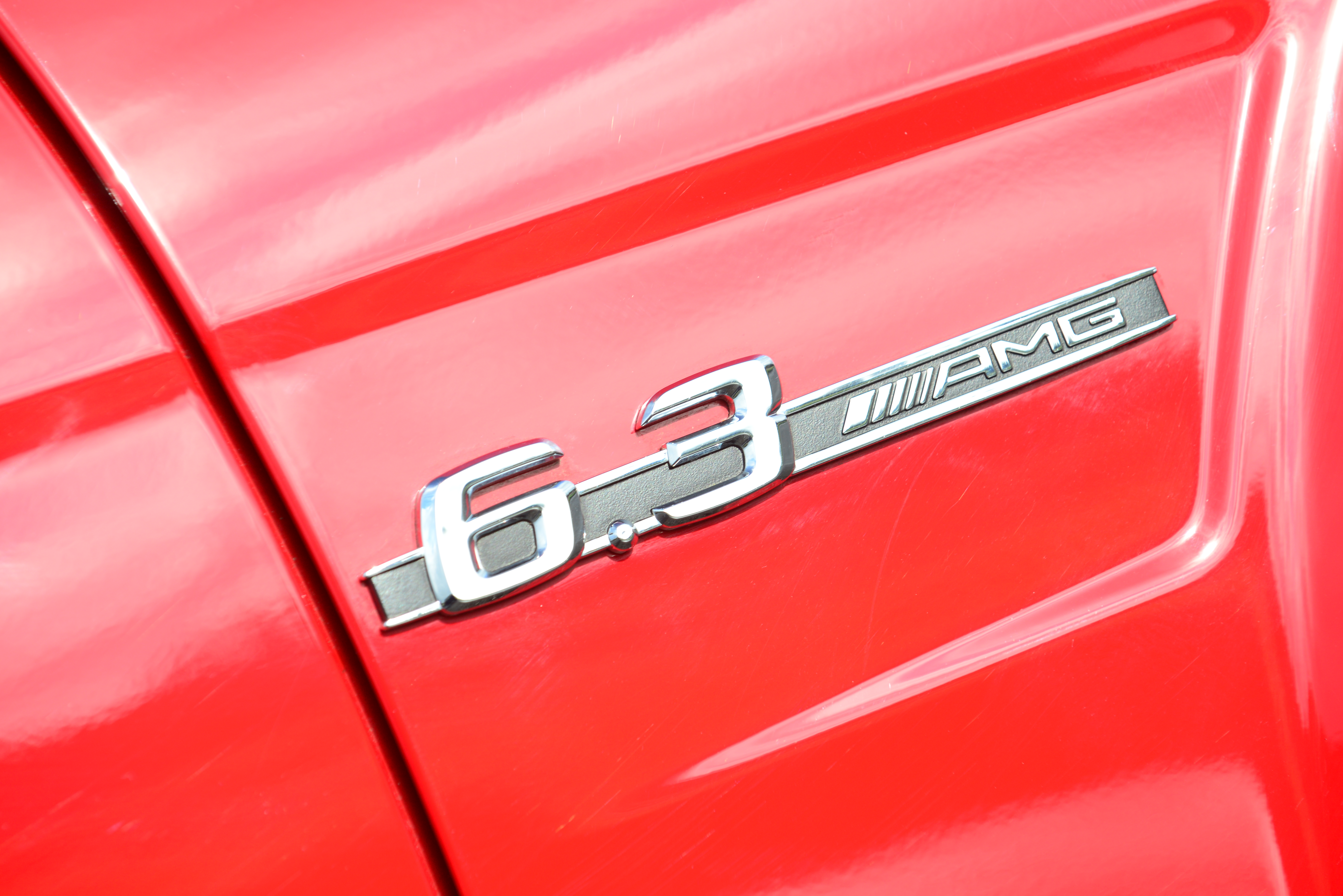 Mercedes C63 AMG badge