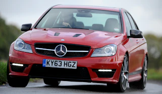 Mercedes C63 AMG front tracking