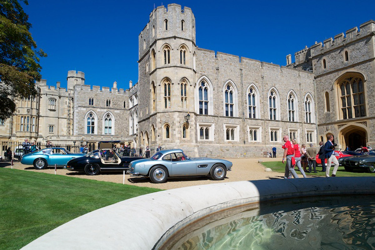 Aston Martin DB4 Zagato, Mercedes 300SL Gullwing &amp; BMW 507