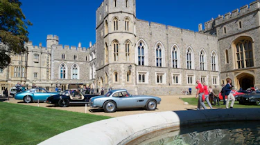 Aston Martin DB4 Zagato, Mercedes 300SL Gullwing & BMW 507