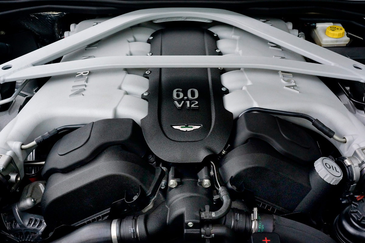 New Aston Martin DB9 engine