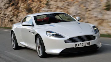 New Aston Martin DB9 front action