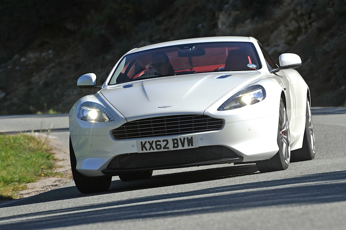 New Aston Martin DB9 front cornering