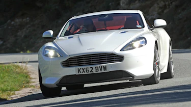 New Aston Martin DB9 front cornering