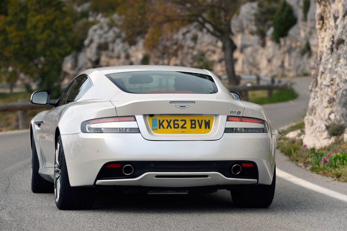 New Aston Martin DB9 rear action