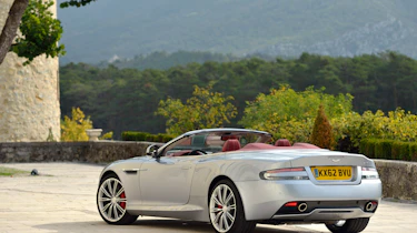 Aston Martin DB9 Volante rear three-quarters