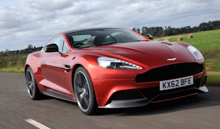 Aston Martin Vanquish front tracking