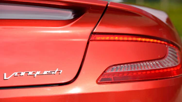 Aston Martin Vanquish badge