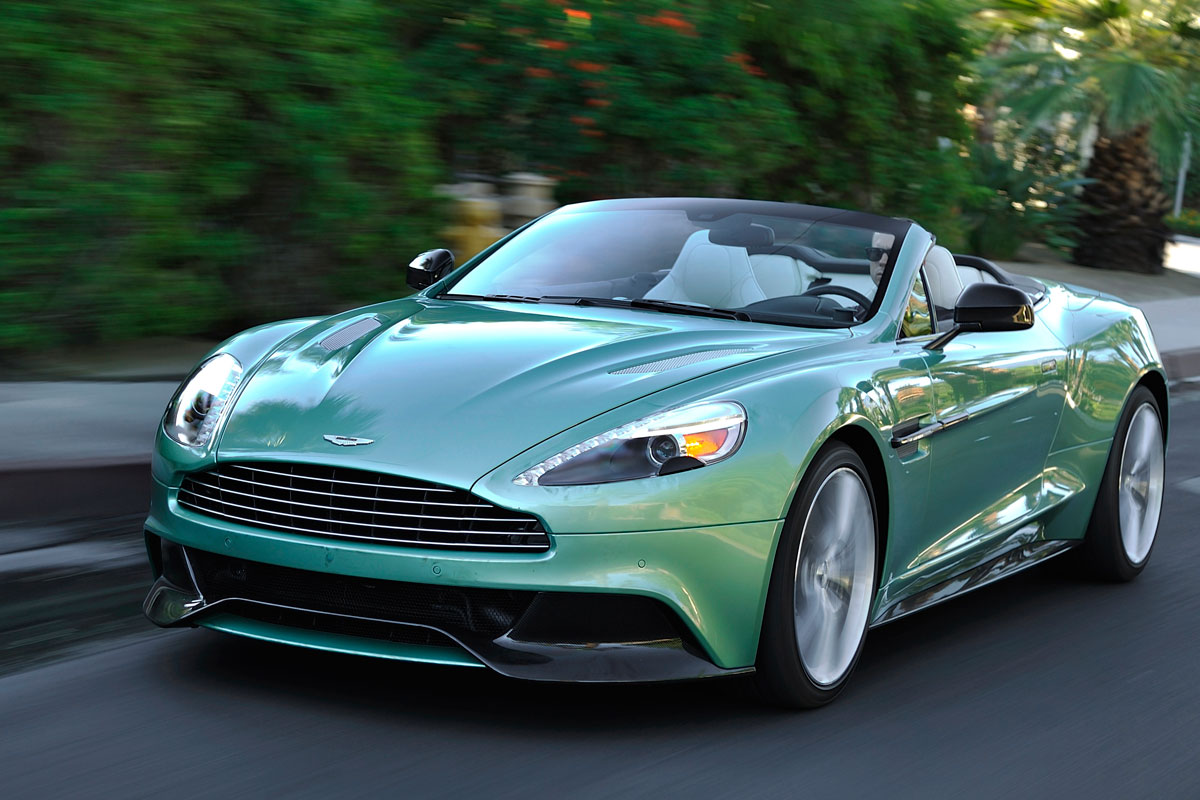 Aston Martin Vanquish Volante front