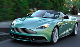 Aston Martin Vanquish Volante front