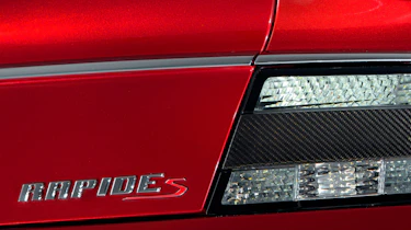 Aston Martin Rapide S badge