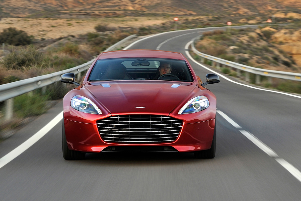 Aston Martin Rapide S front action