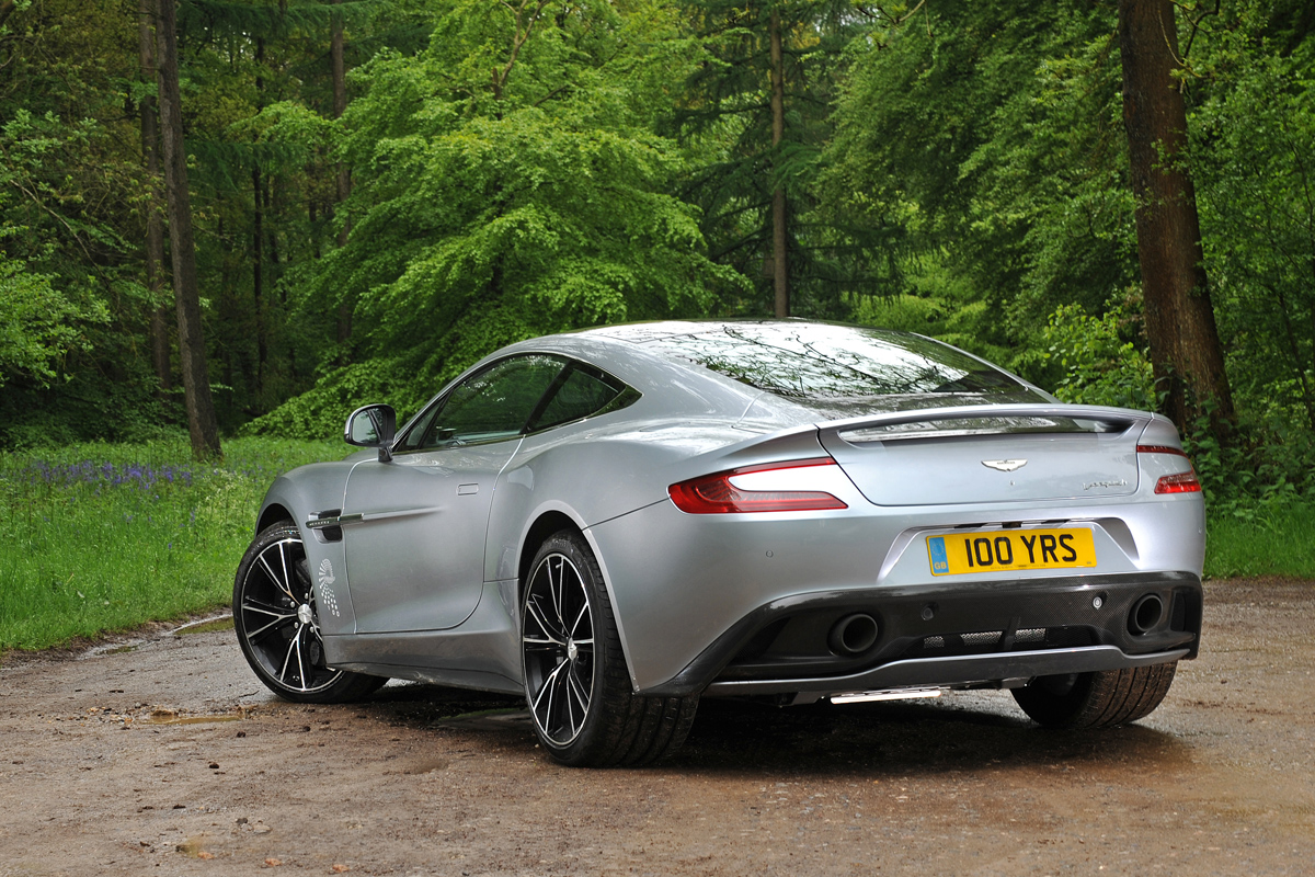 Aston Martin Vanquish Centenary Edition rear static