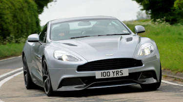 Aston Martin Vanquish Centenary Edition front cornering