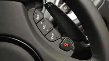 Aston Martin Vanquish Centenary Edition paddles