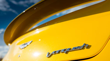 Aston Martin Vanquish badge