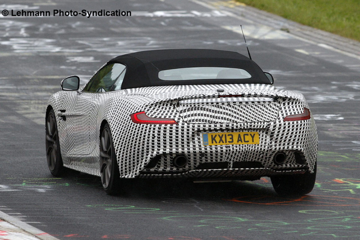 Aston Martin Vanquish Volante rear