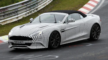 Aston Martin Vanquish Volante front three quarter