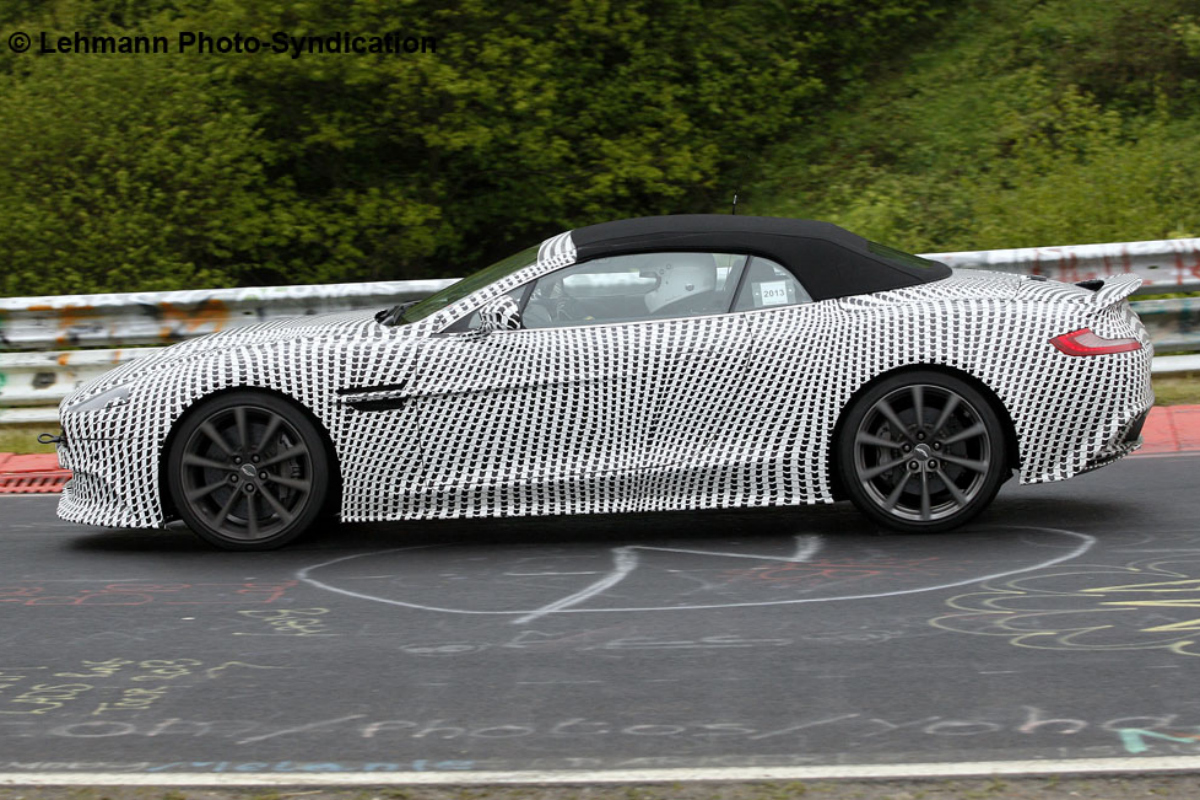 Aston Martin Vanquish Volante profile