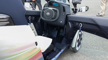 Toyota iROAD open door
