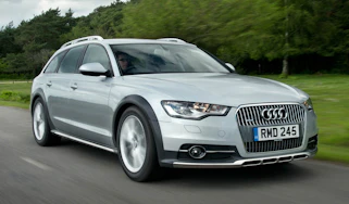 Audi A6 Allroad front action