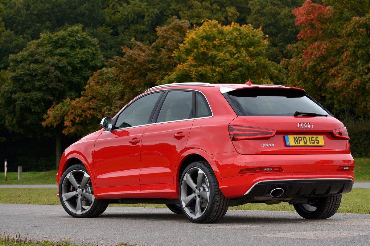 Audi RS Q3 rear action