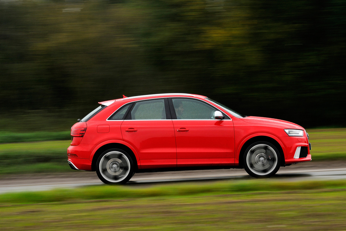 Audi RS Q3 panning