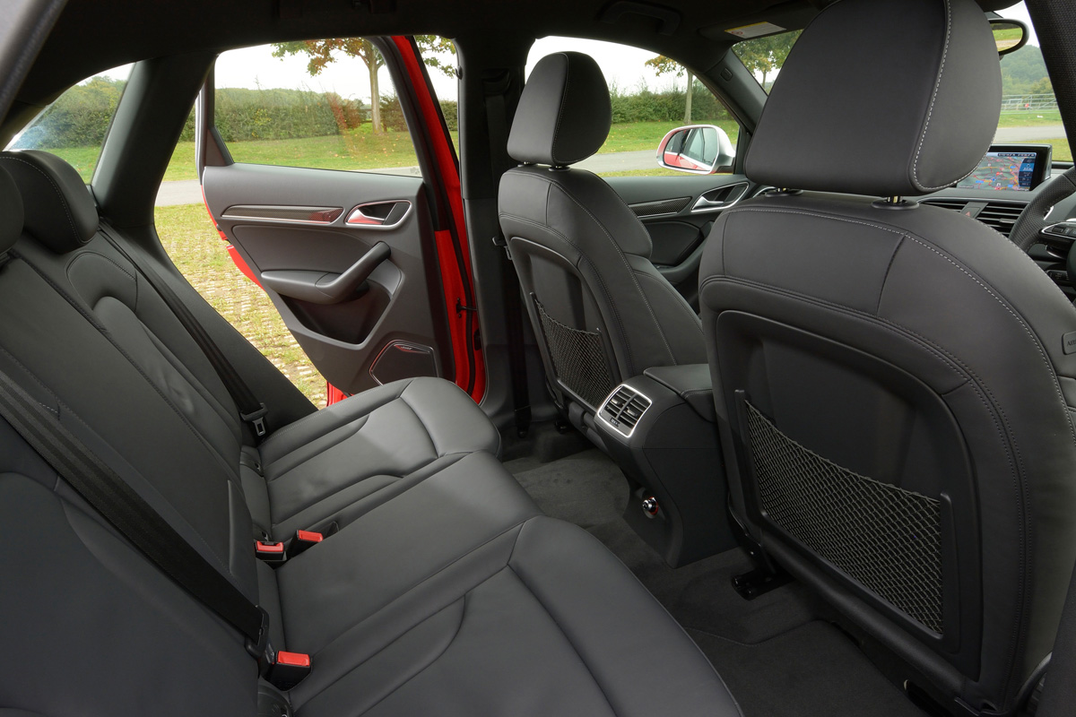 Audi RS Q3 rear seats