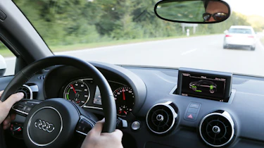 Audi A1 e-tron interior