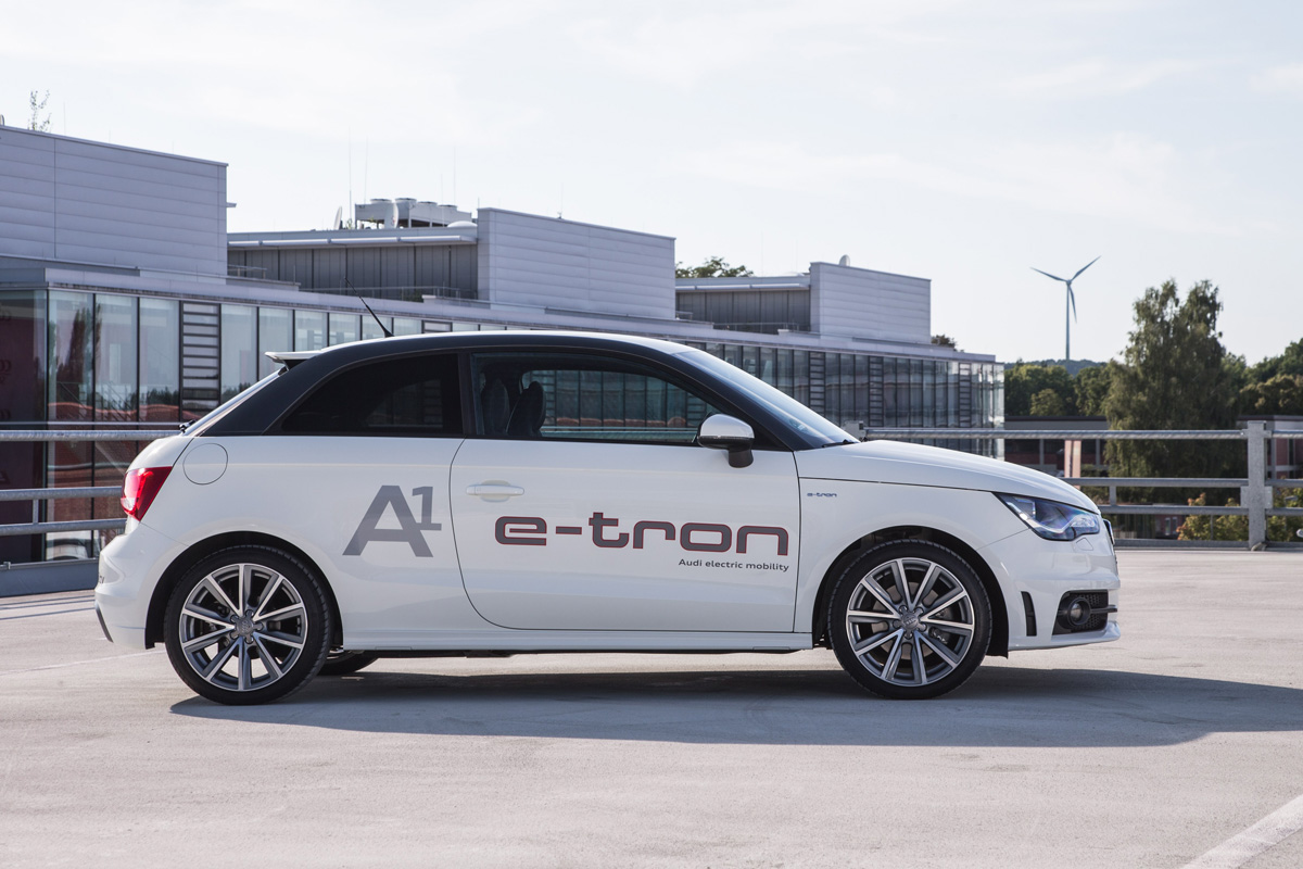 Audi A1 e-tron profile